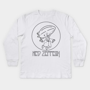 Hed Zeppelin - Black Kids Long Sleeve T-Shirt